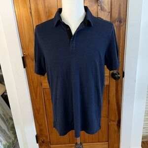 NWT 14th & Union Navy Blue Polo Shirt size M